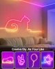 Світлодіодна неонова стрічка RGB 10 м IP65 з пультом дистанційного керування та живленням від мережі - зображення 5