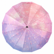 Парасолька жіноча автомат MARIO MR-961-3 Cosmic Candy Рожева 16 спиць Сатин - зображення 9