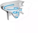 Інсталяція Grohe Rapid SL 38840000 (UA3873200A) з панеллю змиву Skate Cosmopolitan 38732000 + унітаз Devit Aero Rimless 3810830 Vortex Flush з сидінням Soft Close дюропласт - зображення 4