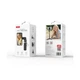 Монопод XO SS25 Multi-functional Mini Bluetooth Magnetic Selfie Stick, Чорний - зображення 2