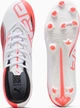 Бутси Puma Ultra 5 Play FG/AG білий, помаранчевий Унісекс 45 (10,5UK) 29,5 см - зображення 5