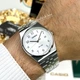 Мужские часы Casio MTP-B145D-7B белые 50 м - изображение 5