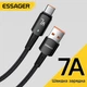 Кабель Essager Sunset USB-A – Type-C 100W 7A, швидка зарядка QC, 1 м - изображение 7