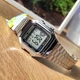 Наручные электронные часы Casio A178WA-1A серебристые - изображение 5