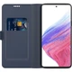 Чехол-книжка Deexe Faro Wallet для Samsung Galaxy S26 FE - Blue - изображение 2
