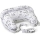 Подушка для годування Chicco Boppy Pillow Deluxe біла з принтом - изображение 1
