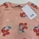 Свитшот для девочки C&A двунитка с цветочным принтом BS001560 размер 140 - изображение 4