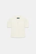 Текстурований кардиган Zara 4192/071 M-L Бежевий (04192071712L) - зображення 4