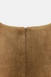 Топ зі штучної замші Zara 4344/174 S Коричневий (04344174756S) - зображення 6