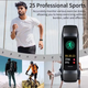 Смарт-браслет C60, AMOLED 1,1″, пульсометр, измерение кислорода и температуры, мониторинг сна, шагомер, защита IP, фиолетовый - изображение 7