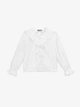Блуза однотонна для дівчинки MyChance 2619 116 см Білий shop (2000999706035) - зображення 1
