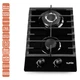 Варочная поверхность газовая Domino Ventolux HG320G CEST (BK) 11 - изображение 2