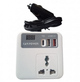 Інвертор автомобільний 12V-220V з USB і Type-C PD, Car Power, з дисплеєм (sp10344) - зображення 2