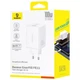 Зарядное устройство Baseus 2xType-C/USB 100W PD GaN White (P10182102213-00) - изображение 2