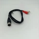 Кабель аудіо-адаптер DIN 5pin-RCAx2 M/M 1.5m 5pin - изображение 5