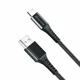 Дата кабель USB 2.0 AM to USB-C 1.2m Black Grand-X (FC-12B) - зображення 2