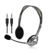 Наушники Logitech H110 Stereo Headset with 2*3pin jacks (981-000271) - изображение 1