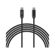 Дата кабель USB-C to USB-C 1.2m USB 3.1 Gen2 240W (50V/5A) Choetech (XCC-1035) - зображення 2