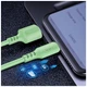 Дата кабель USB 2.0 AM to USB-C 1.0m soft silicone green ColorWay (CW-CBUC042-GR) - зображення 4