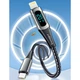 Дата кабель USB-C to Lightning 2.0m 20W Digital Display black Essager (EXCTL-YDA01) - зображення 9