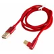 Дата кабель USB 2.0 AM to USB-C 1.0m 90° corner Extradigital (KBU1763) - изображение 2