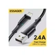 Дата кабель USB 2.0 AM to Lightning 1.0m 2.4A black Essager (EXCL-LS01) - изображение 2