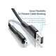 Дата кабель USB 2.0 AM to Lightning 1.0m 2.4A black Essager (EXCL-LS01) - изображение 6