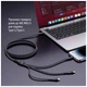 Дата кабель USB-C to Lightning + Micro 5P + USB-C 1.2m 3.0A (PD60W data) Black ColorWay (CW-CBPDU3060-BK) - зображення 9