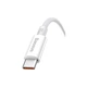 Дата кабель USB 2.0 AM to USB-C 1.0m Superior Fast Charging 100W moon white Baseus (P10320102214-01) - зображення 5