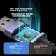 Внешняя звукова карта UGREEN CM477 24 бит/96 кГц, зеленая (45522) - изображение 6