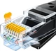 Патч-корд SAMZHE Cat 6 1 Гбіт/с 40 м Чорний (WD6400) - зображення 1