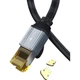 Кабель Ethernet CHOOSEAL Cat6A екранований 20м QS567A - зображення 2