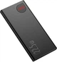 УМБ Baseus Adaman Metal Digital Display QC Power Bank 10000 mAh 22.5W Black (P10021500112-01) - изображение 1