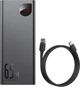 УМБ Baseus Adaman Metal Digital Display 20000mAh 65W, Black (PPIMDA-D01) - зображення 2