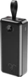 УМБ XO PR240 30000mAh PD20W + QC22.5W Black (PR240_Black) - зображення 1