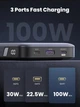 УМБ Ugreen PB720 20000mAh 100W PD + QC Grey (UGR-25188) - зображення 8