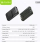 УМБ повербанк BAVIN PC1066S 10000 mAh Wireless 22.5W Black (Y-PC1066S-BK) - зображення 7