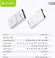 УМБ повербанк Bavin PC1066S 10000mAh 22.5W MagSafe/PD/IQ/QC3.0/Qi White (Y-PC1066S-WH) - зображення 7