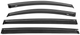 Ветровики на окна (4 шт, HIC) для Volkswagen Touran 2015-2024 гг - изображение 1