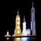 Комплект светодиодного освещения для LEGO Architecture New York - BRIKSMAX - изображение 5