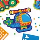 Набор для творчества мягкая мозаика Vladi Toys Транспорт VT4511-10 с наклейками - изображение 2