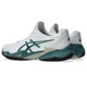 Кроссовки для тенниса Asics ( 1041A371-107 ) COURT FF 3 CLAY размер 42.5, цвет WHITE/FOGGY TEAL - изображение 2