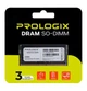 Пам'ять SO-DIMM, DDR4, 8Gb, 3200 MHz, ProLogix, 1.2V, CL22 (PRO8GB3200D4S) - зображення 2