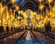 Картина за номерами Ideyka WB Harry Potter: Велика зала з фарбами металік 40х50 см (KHO5233) - зображення 1