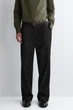 Штани чоловічі COS pleated wide-leg trousers 1304894002 Eur 50 Чорний - изображение 2