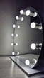Настольное круглое зеркало с подсветкой лампами для макияжа 100*90 см - изображение 5