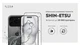Защитное стекло с защитной сеточкой для динамика iLera™ Sapphire Ultra+ Glass для iPhone 17 Pro Max+iLera линзы на камеру - изображение 6