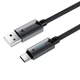 Data - кабель ACEFAST C19-04 USB-A to USB-C, Black - изображение 3