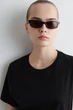 Футболка жіноча COS crew-neck cotton t-shirt 1277143007 S Чорний - изображение 3