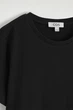 Футболка жіноча COS crew-neck cotton t-shirt 1277143007 S Чорний - изображение 5